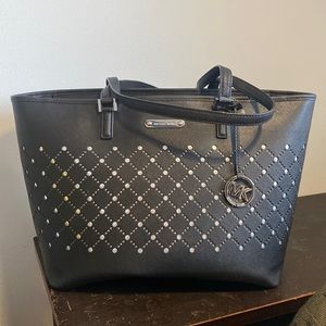 Michael Kors Violet Tote TZ Carryall Large Handbag Msrp:$348.00